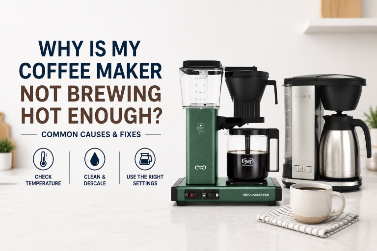 Why Is My Coffee Maker Not Brewing Hot Enough? (Common Causes & Fixes)