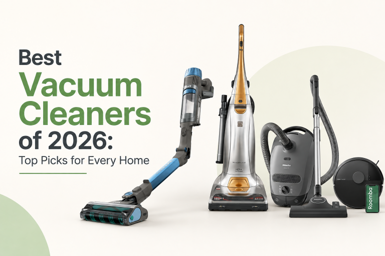 Best Vacuum Cleaners of 2026: Top Picks for Every Home